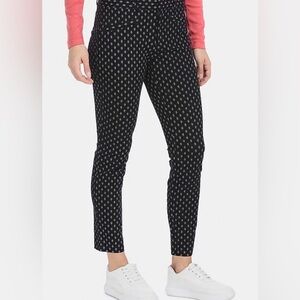 GAP Black and White Diamond Pattern Pants